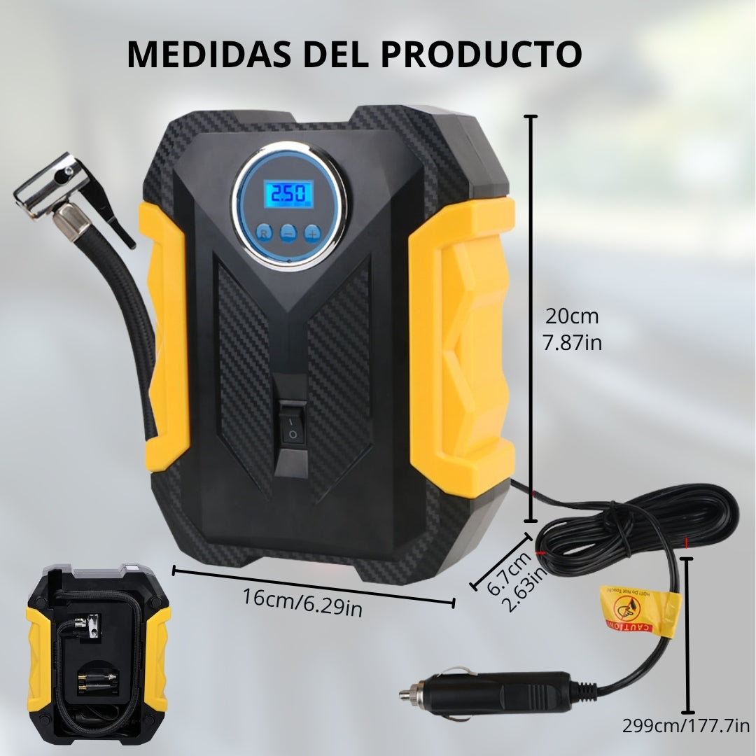 COMPRESOR DE AIRE AUTO (PORTATIL)